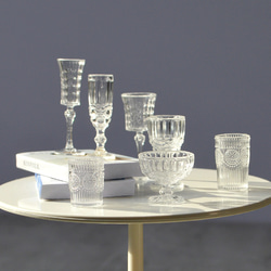 ミニチュア シャンパングラスミニウォーターカップ 7点セット