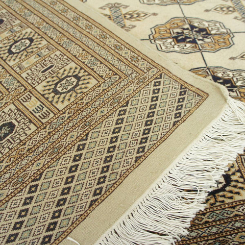 228×76cm パキスタン手織り絨毯 トルクメン ボハララグ 228×76cm パキスタン手織り絨毯 トルクメン ボハララグ