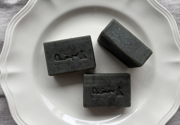 バジル石鹸　バジルソープ　Basil Soap  Savon de Basil　石鹸【1個】 6枚目の画像