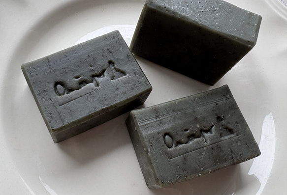 バジル石鹸　バジルソープ　Basil Soap  Savon de Basil　石鹸【1個】 3枚目の画像
