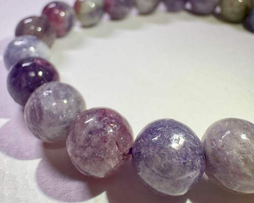 ユニコーン トルマリン②】幻想的な多色の魅力 天然石 ブレスレット