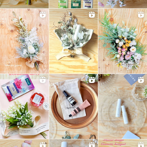 コスメブーケ 結婚式 誕生日 プレゼント Aesop 9-24 コスメブーケ 結婚式 誕生日 プレゼント Aesop 9-24