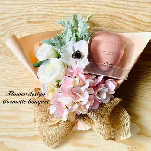 展示です♥ コスメブーケ ブーケプルズ ブーケトス 結婚式 限定 1点】リファハートブラシ コスメブーケ ブライダル