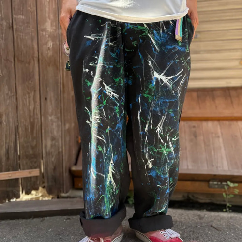 古着 ヴィンテージ vintage ワークパンツ ペイントパンツ リメイク