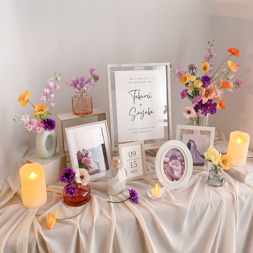 New!! ウェルカムスペース ビビッド＆カラフルフラワー (ウェルカム