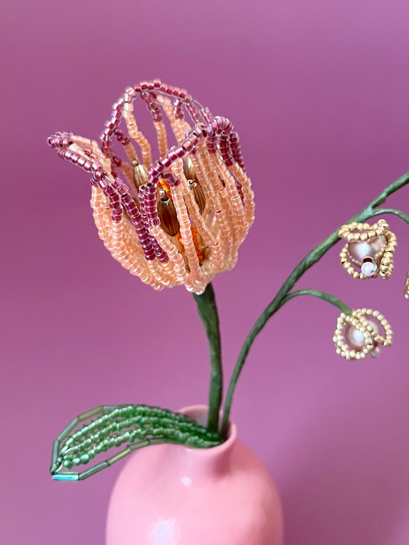 Beads flower_03 3枚目の画像