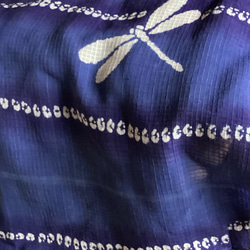 トンボ柄の暖簾 2枚目の画像