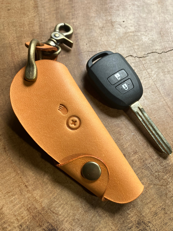 トヨタ ハイエース キーレスエントリーキー対応 レザーケース