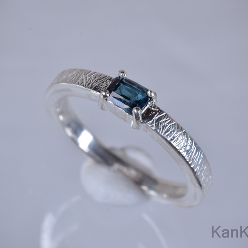 インディゴライトトルマリンのリング 指輪・リング KanKan工房 通販