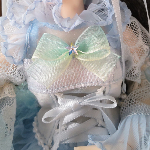 ドール服 リカちゃん 27cmドール クラゲ ロリータ ドレス その他人形