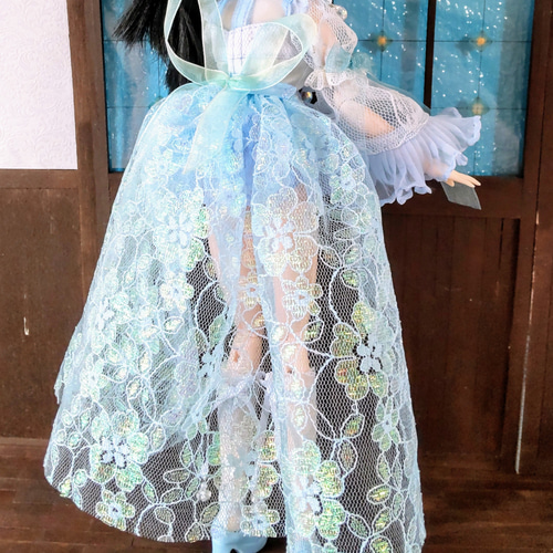 ドール服 リカちゃん 27cmドール クラゲ ロリータ ドレス その他人形