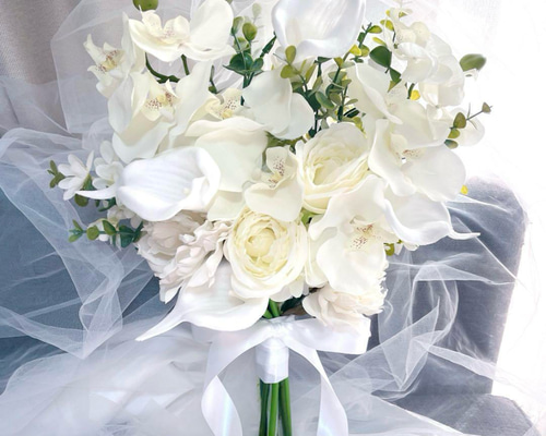 クラッチブーケ アーティフィシャルフラワーブーケ 結婚式