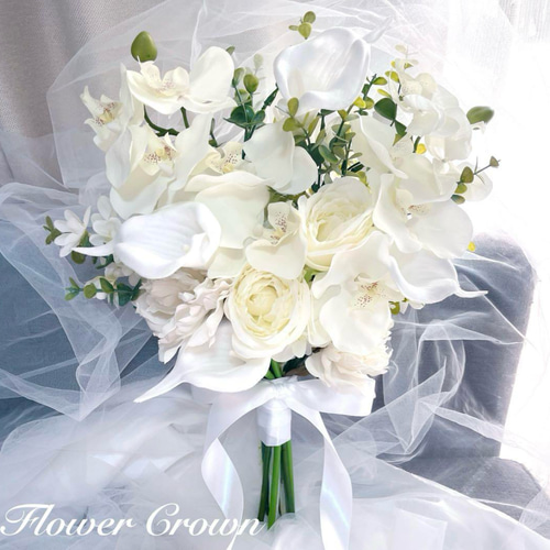 クラッチブーケ アーティフィシャルフラワーブーケ 結婚式