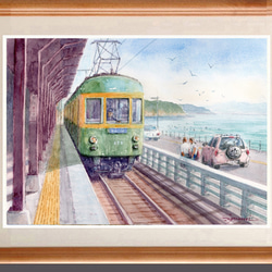 水彩画原画　信州の春　＃459 水彩画原画 信州の春 ＃459 | iichi 日々の暮らしを心地よくする