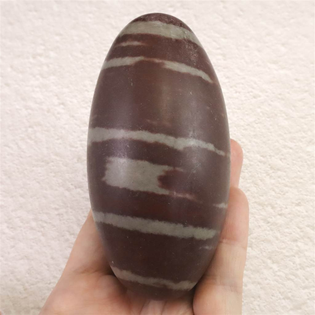 ナルマダ川産　シバリンガム　106mm　409g #82225