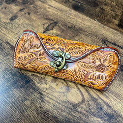 メガネケース 眼鏡 収納ケース ウオルナットウッド メガネケース DK