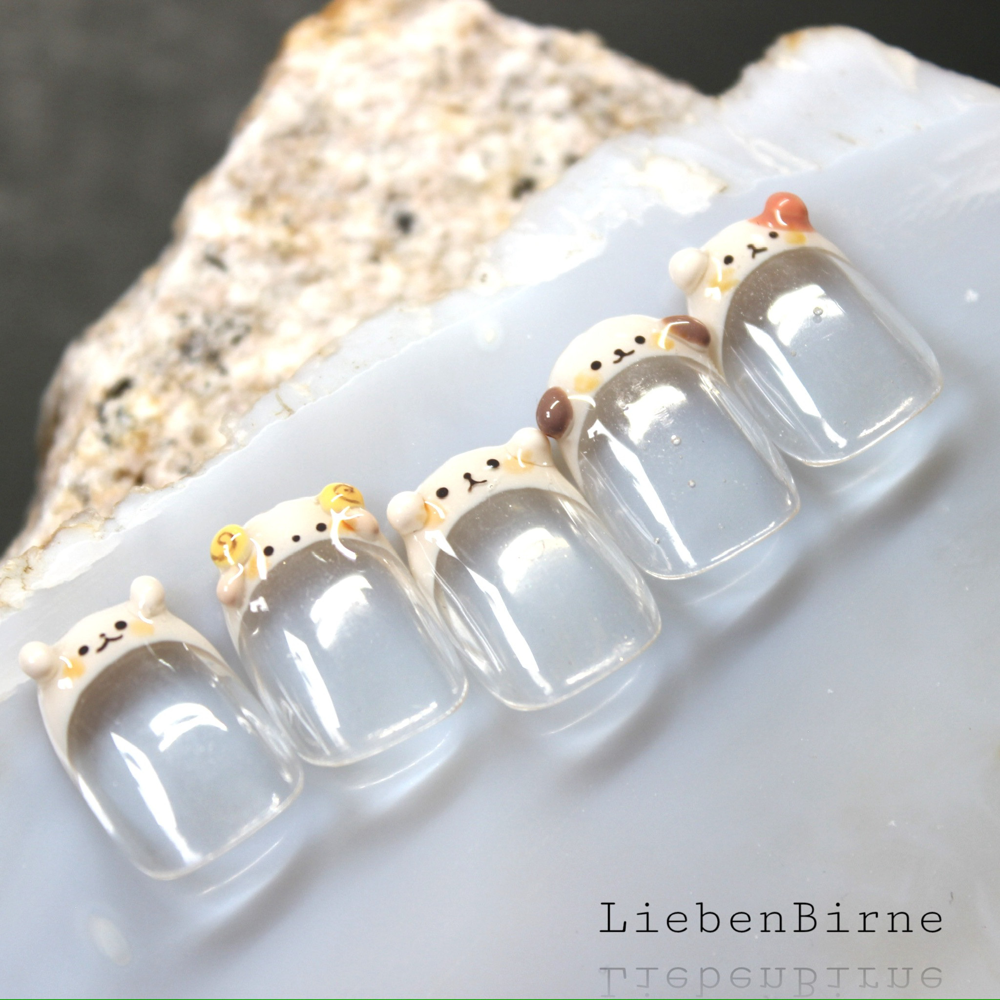 アニマル帽子のネイル＊Li