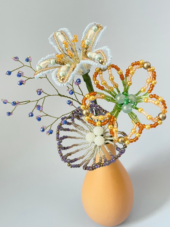 Beads flower_07 3枚目の画像