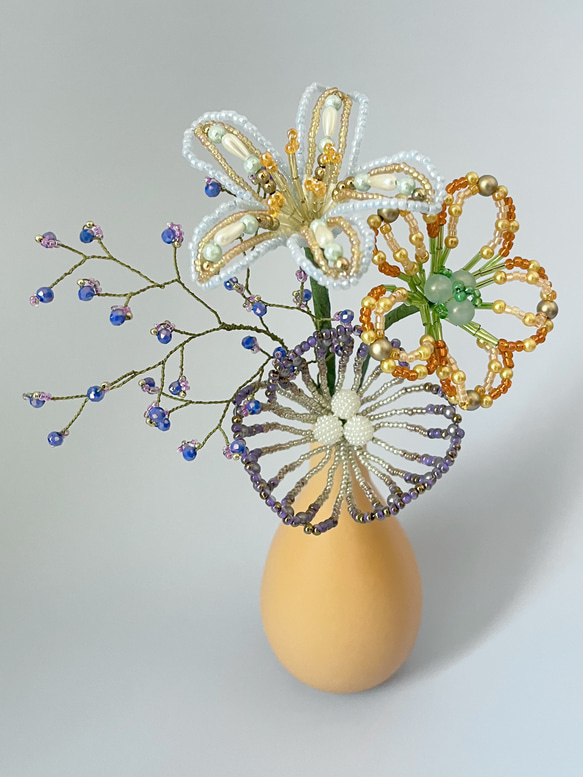 Beads flower_07 1枚目の画像