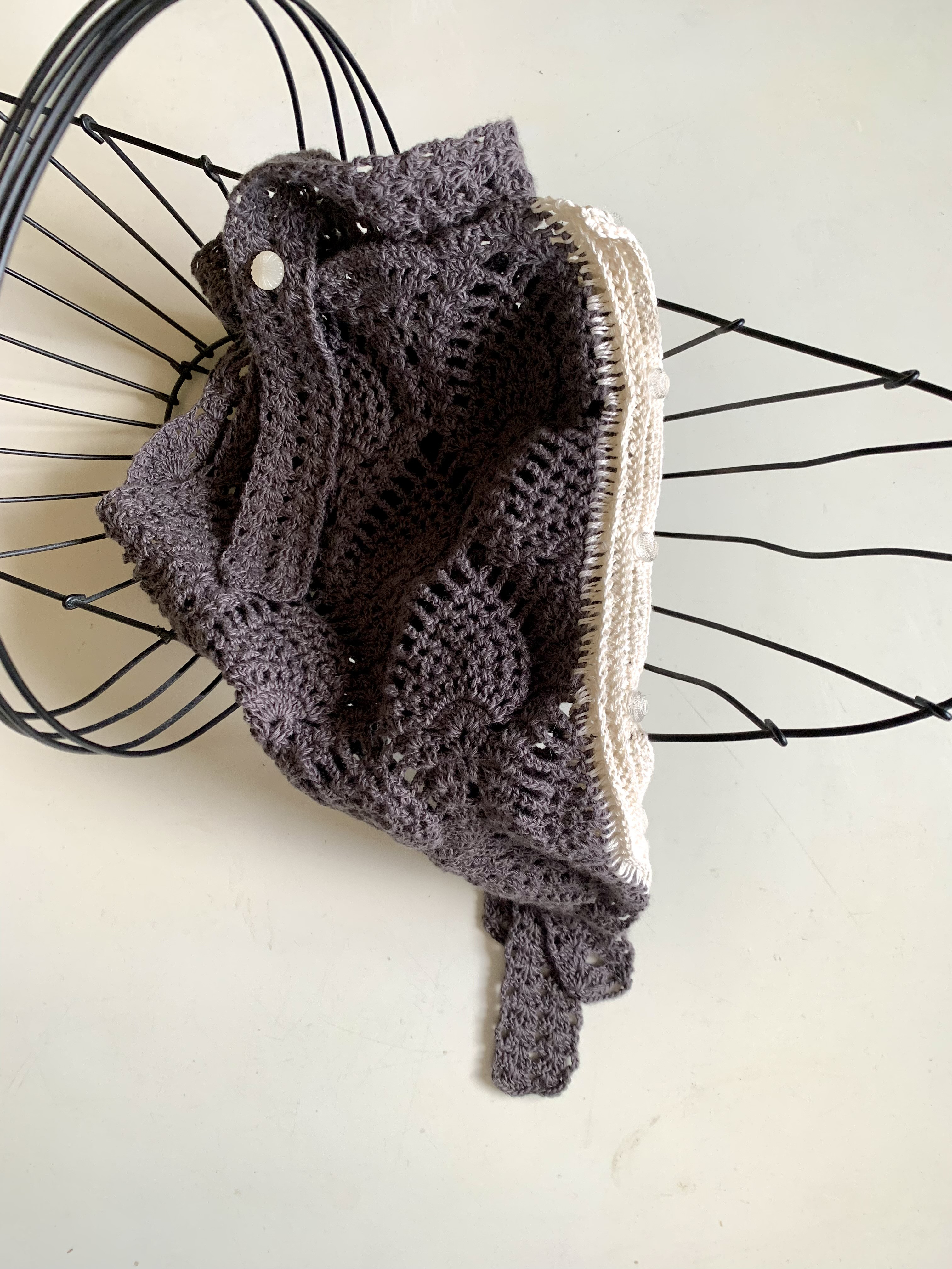 狂騒のパイナップルクロシェコルセット(コットン)