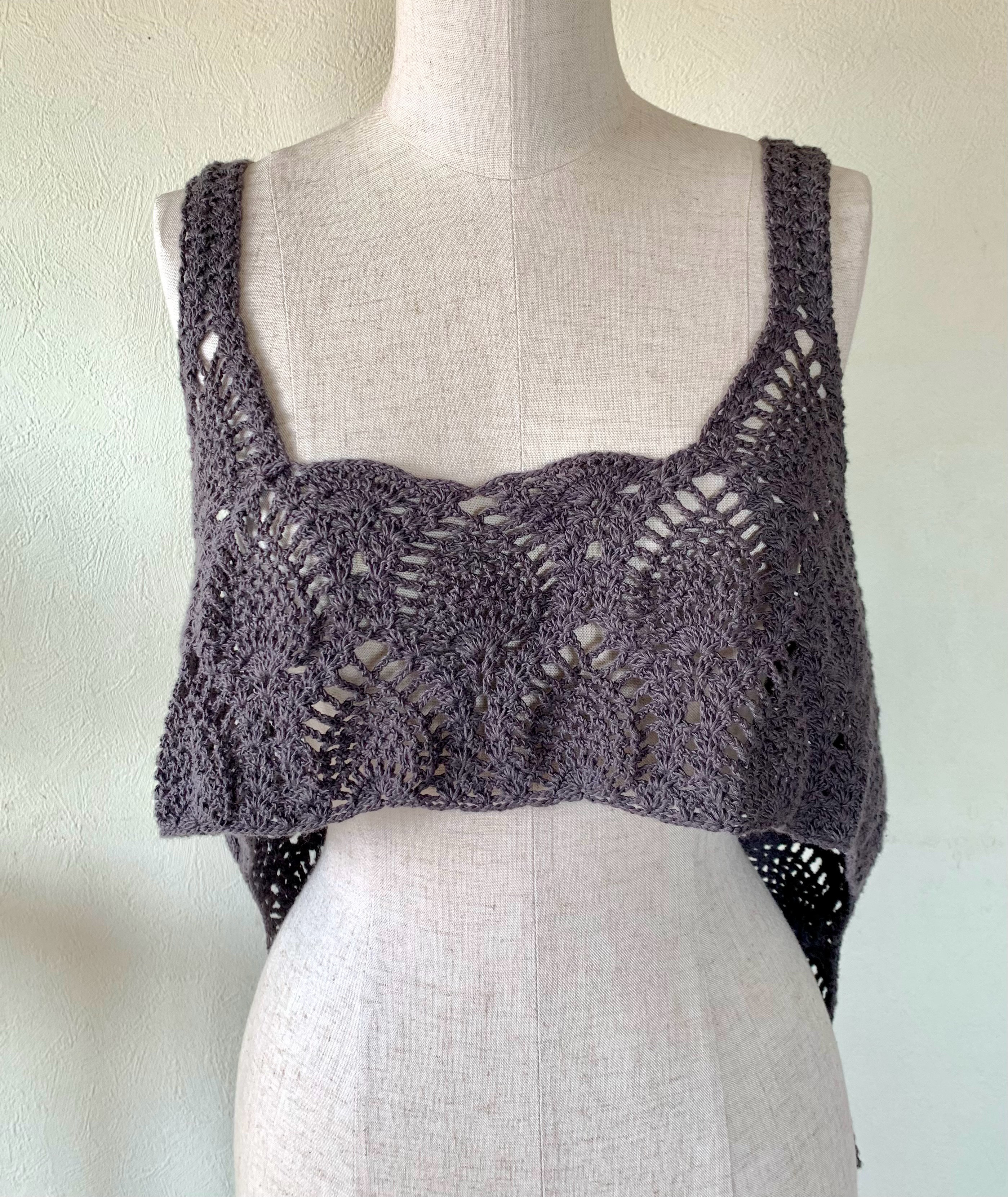 狂騒のパイナップルクロシェコルセット(コットン)