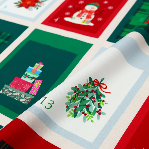 2025年新入荷！クリスマス！『 パネル生地 クリスマス アドベント
