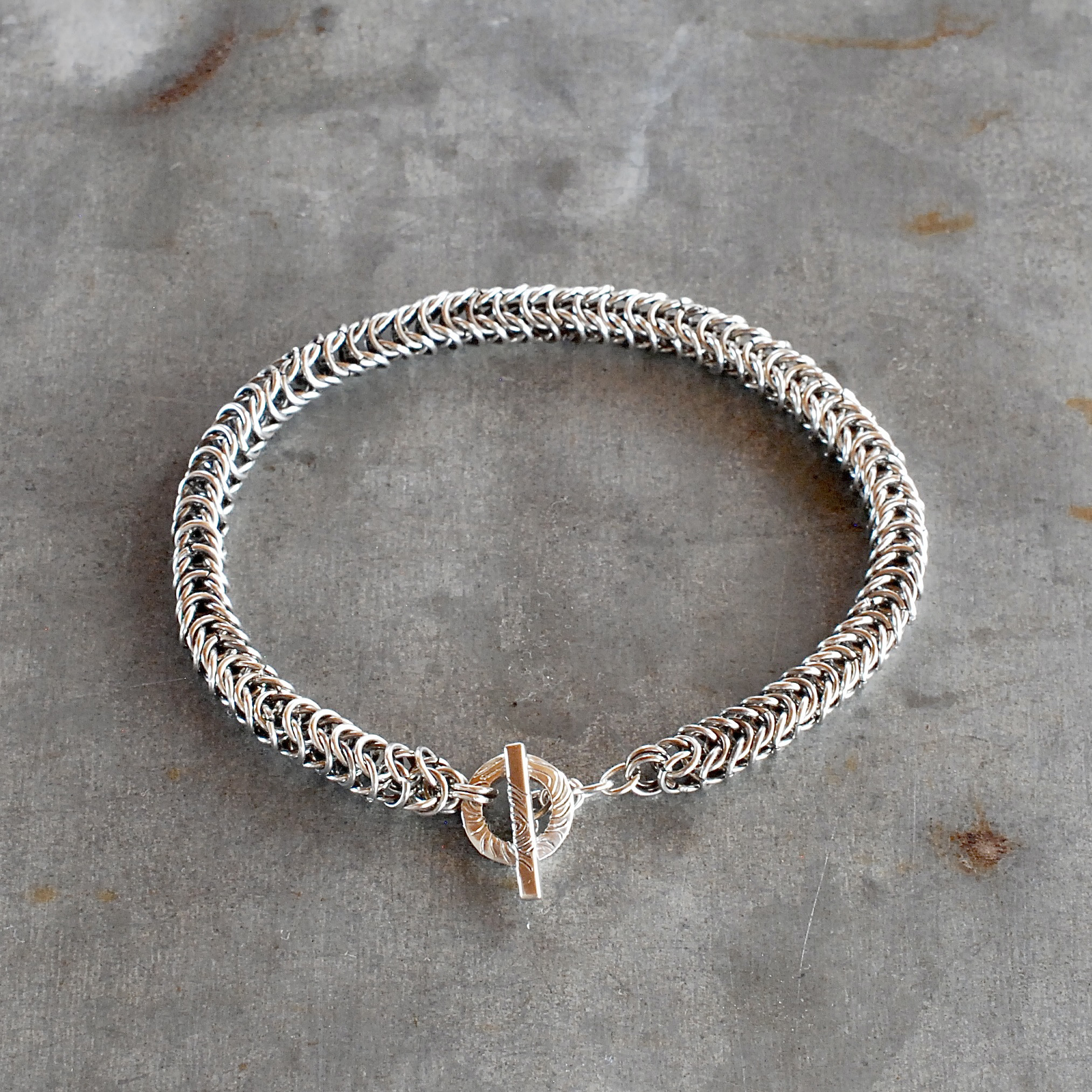 Snake-SV925チェーンブレスレット