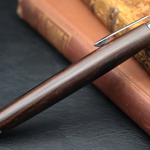 美しい縞の黒檀・マカッサルエボニー・Pencil 0.5mm」木軸シャープ