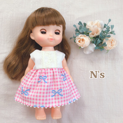 ハンドメイド　ソランちゃん　長袖　パジャマ　セット　小花柄 ハンドメイド ソランちゃん 長袖 パジャマ セット 小花柄