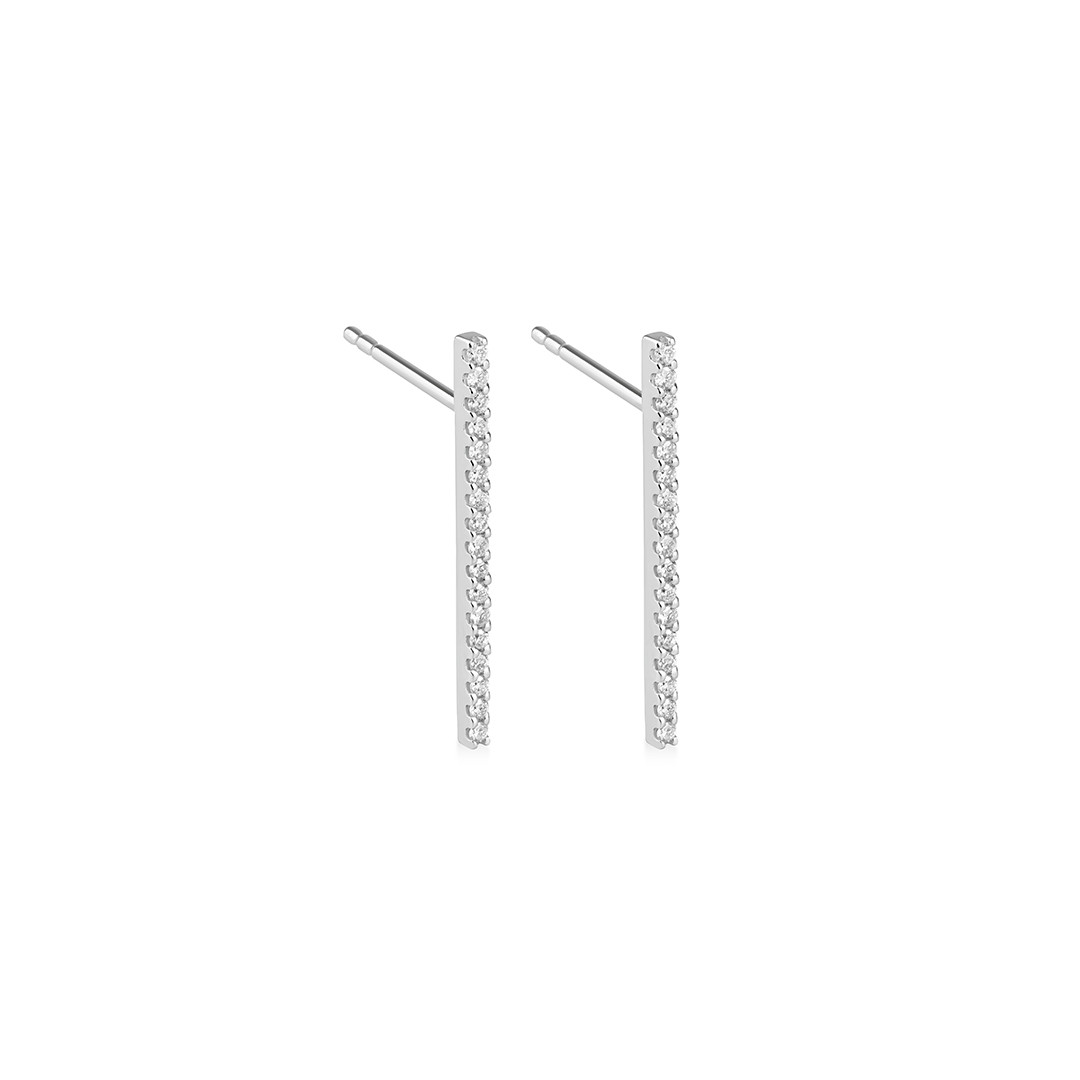 ラインシルエットピアス J-E250614（3週間発送）