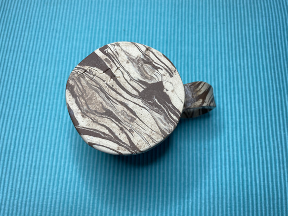 練り込みコーヒーカップ赤３ 5枚目の画像