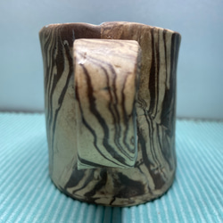 練り込みコーヒーカップ赤３ 6枚目の画像