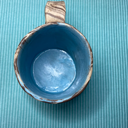 練り込みコーヒーカップ赤３ 4枚目の画像