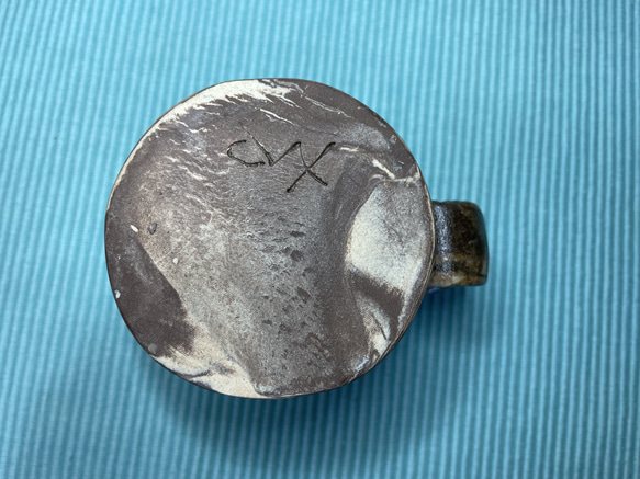 練り込みコーヒーカップ赤4 5枚目の画像