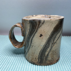 練り込みコーヒーカップ赤4 2枚目の画像