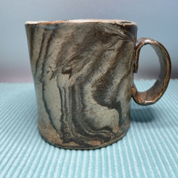 練り込みコーヒーカップ赤4 1枚目の画像