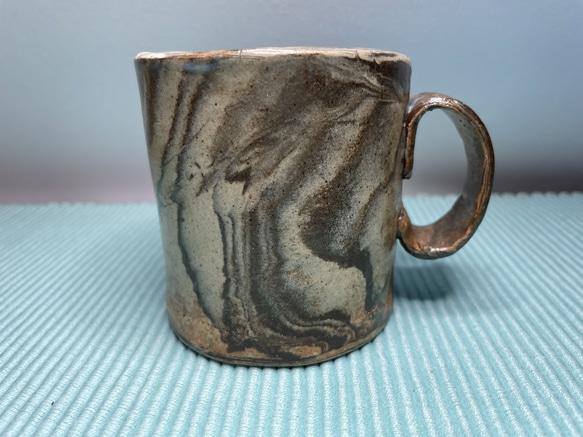 練り込みコーヒーカップ赤4 1枚目の画像