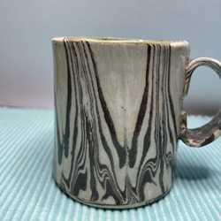 練り込みコーヒーカップ赤５ 1枚目の画像