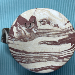 練り込みコーヒーカップ赤５ 6枚目の画像