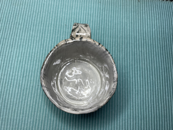 練り込みコーヒーカップ黒３ 5枚目の画像