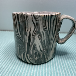 練り込みコーヒーカップ黒３ 1枚目の画像