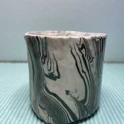 練り込みコーヒーカップ黒３ 4枚目の画像