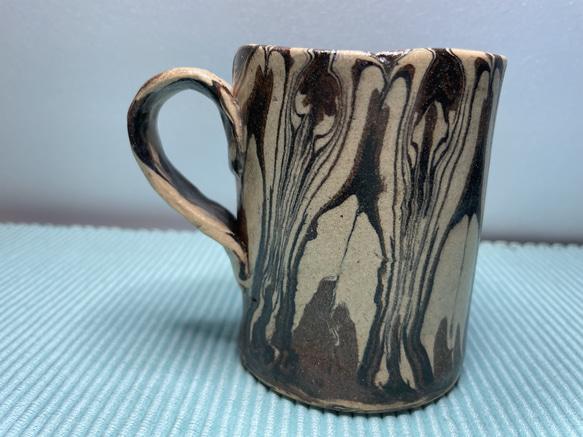 練り込みコーヒーカップ３色５ 1枚目の画像