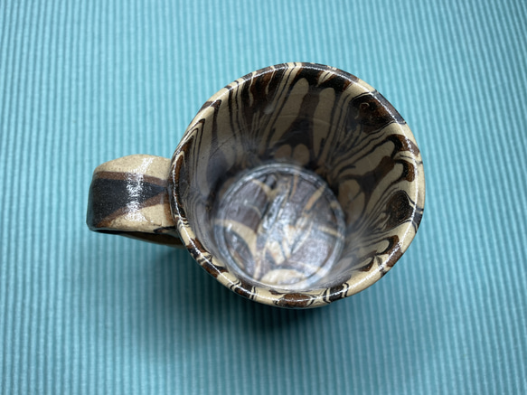 練り込みコーヒーカップ３色５ 5枚目の画像