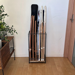 W90×D40×H90 シェルフ 可動式棚板 オーダー可 アイアン 棚・シェルフ