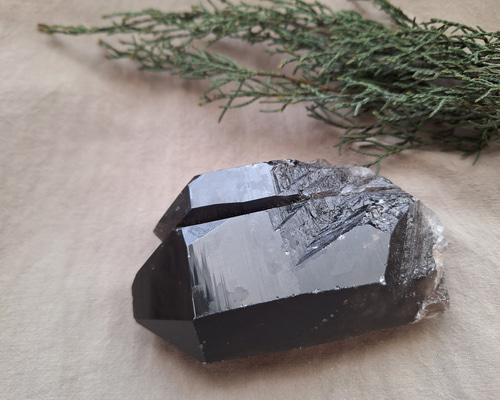 ◇ コリント産 ◇モリオン （黒水晶） クラスター ／ L―④ その他