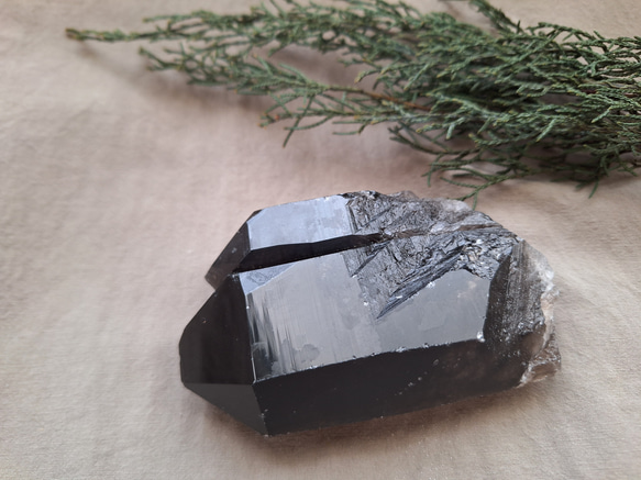 ◇ コリント産 ◇モリオン （黒水晶） クラスター ／ L―④ その他