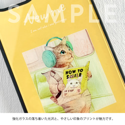 Original強化ガラスiPhoneケース「NEW ME 明日は誰かに笑えるかな」 10枚目の画像
