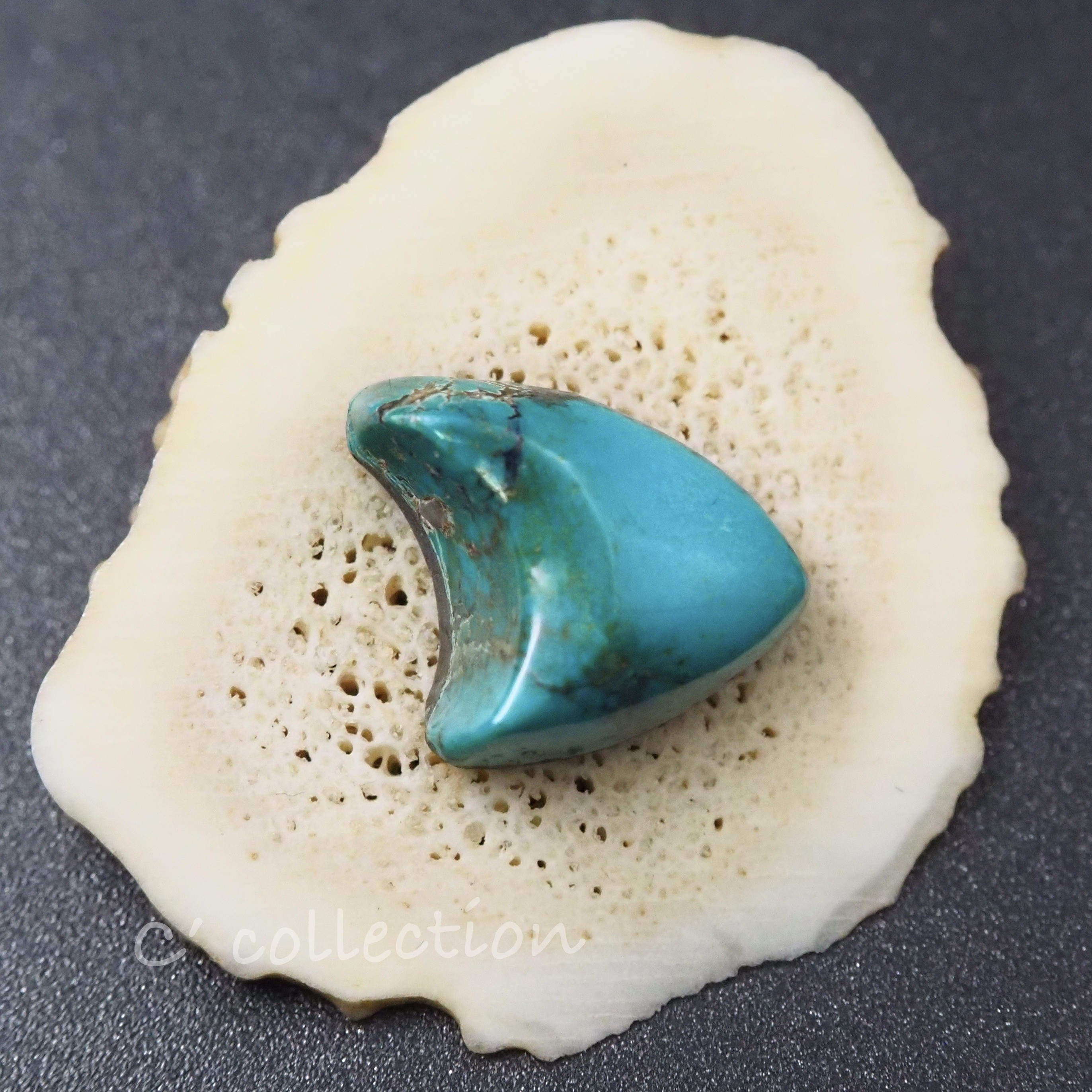 7,4ct Royston Turquoise ロイストン ターコイズ R-43 ルース 天然石 ナチュラル