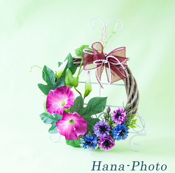 商品名【雫】あいみょん♥ホワイトローズの花束風リース✳ 秋冬フラワーリース ローズ♡フラワーリースの通販 by さくらんぼ🍒｜ラクマ